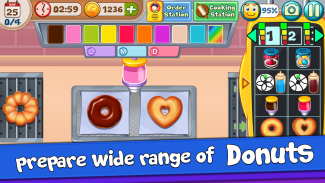My Donut Truck -  Girls Cooking Cafe Kitchen Games screenshot 0