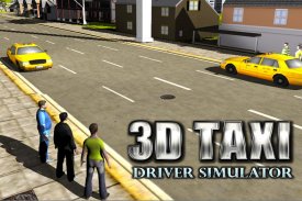 Città Taxi Driver 3D Simulator screenshot 3