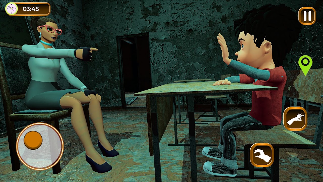 Scary Evil Mad Teacher 3d Game for Android - Free App Download