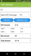 GST calc for India screenshot 2