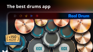 Real Drum: درام الکترونیکی screenshot 0