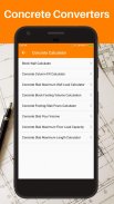 Civil Calculators & Converters screenshot 2