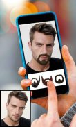 Men beard photo editor salon screenshot 3