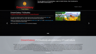 DreamGalaxy é multimídia culturalmente relevante. screenshot 11