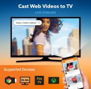 Enviar a TV: Chromecast, IPTV, FireTV, Xbox, Roku screenshot 0