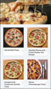 Recettes De Pizza Hors Ligne screenshot 1