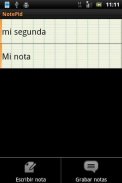 Notepid.Notepad.Notas rápidas screenshot 2