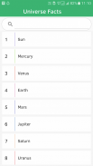 Amazing Universe Facts App:OFFLINE screenshot 0