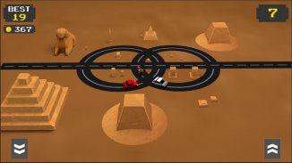 Circle Traffic Run : Crossy Crash screenshot 2