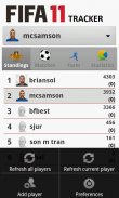 Fifa 11 Tracker screenshot 5