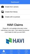 HAVI Claims screenshot 2