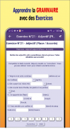 Grammaire Français + Exercices screenshot 4