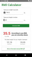 BMI Calculator screenshot 0