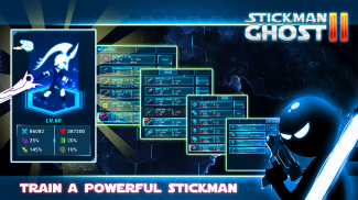 Stickman Ghost 2: Galaxy Wars - Shadow Action RPG screenshot 1