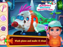 Airport Manager Simulator Kids - Play Clean Planes screenshot 5