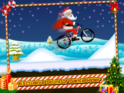 Santa Bike Rider screenshot 1