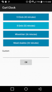 Curl Clock screenshot 2