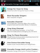 Karaoke şarkılar Sözleri screenshot 14