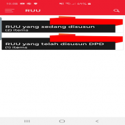 Sistem Informasi Legislasi DPD RI screenshot 0