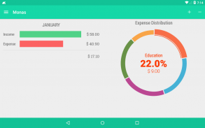 Monas - Expense Manager screenshot 0