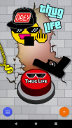 Thug Life | Deal with it meme prank button screenshot 12