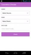 Cosmetics Checker screenshot 0