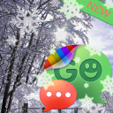 SMS Pro Kış Tema GO Icon