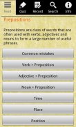 English Grammar - Preposition screenshot 0