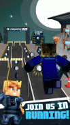 Superhero Comic Running Fantastic Four Blocks Run Game for Kids screenshot 1