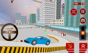 Crazy Driver Rooftop Run 3D screenshot 5