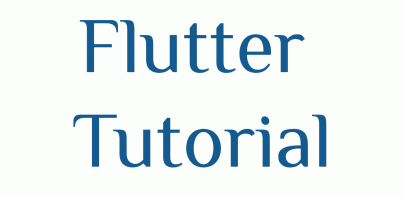 Flutter Tutorial