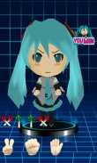 3D Miku finger-guessing game screenshot 0