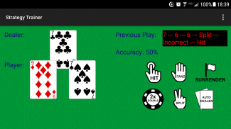 Blackjack Strategy Trainer screenshot 7