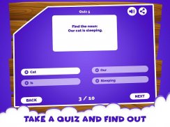 English Grammar Noun Quiz Game - English Nouns App screenshot 4