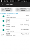 Alarm Clock, EZ Alarm, Configurable Loud Ringtones screenshot 0