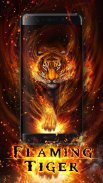 Flame Tiger Live Wallpaper screenshot 3