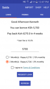 Saida - Loans to your M-Pesa screenshot 0