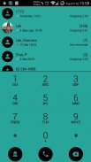 Dialer theme Flat Aqua screenshot 0