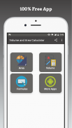 Area and Volume Calculator screenshot 0