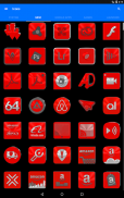 Bright Red Icon Pack screenshot 22