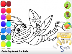 насекомые книжка раскраска screenshot 5