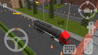 Semi Driver Trailer Parking 3D screenshot 5