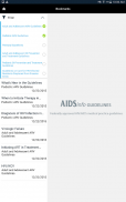 AIDSinfo HIV/AIDS Guidelines screenshot 6