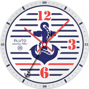 Marine Blue watchface by Pluto screenshot 3