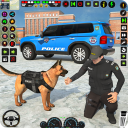 Police Car Chase Cop Car Game Icon