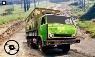 Army Truck Cargo Truck Simulator: Army Truck 3D screenshot 3