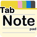 "Tab Notepad"! Switch notes quickly with tabs Icon