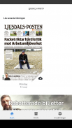 Ljusdals-Posten e-tidning screenshot 1