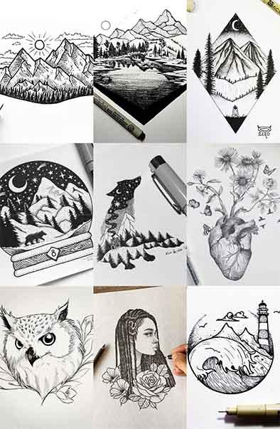 creative drawings ideas