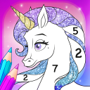 Rainbow Unicorn Color Numbers
